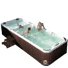 Vasca Idromassaggio Acrilica Autoportante, Grande Piscina da Massaggio Esterna