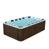 Vasca da Bagno Esterna in Acrilico Massaggio Spa Superficie Riscaldata Piscina Integrata Villa SPA Jacuzzi Spa Intelligente