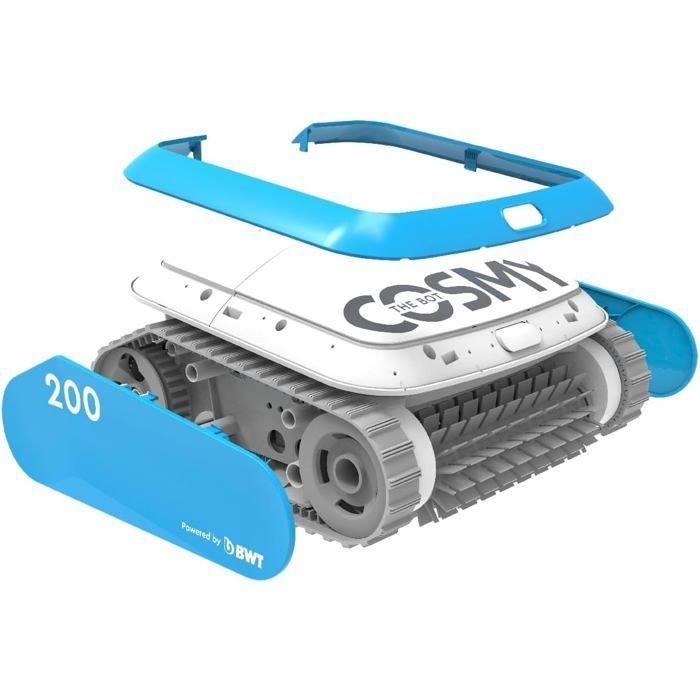Robot Pulitore per piscine BWT COSMY 200 - con controllo tramite App - cavo da 16 m - Pulisce fondo, pareti e linea dell'acqua fino a 10 m - immagine 5