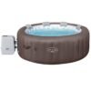 BESTWAY Lay-Z-Spa Dominica Vasca Idromassaggio Gonfiabile 4-6 Persone - 196x71 cm - Rotonda