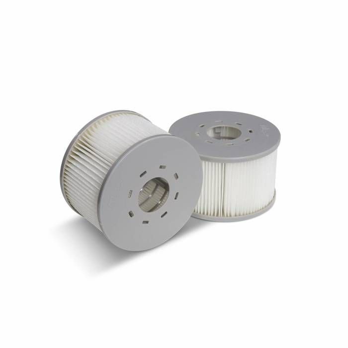 Vasca Idromassaggio Gonfiabile Quadrata MSPA Fjord 4 - 4 Posti - Sistema Antigelo + Copertura - 160 cm - PVC - immagine 5