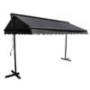 Tenda a bracci Trinidad 3x3 m in Alluminio Antracite - Oviala